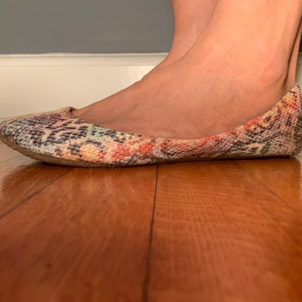 Rainbow "Heaven" Steve Madden Ballet Flats